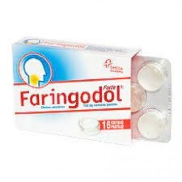 FARINGODOL forte 150 mg pastilės N16