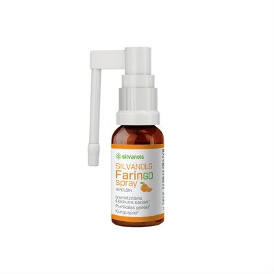 FARINGOSPRAY, apelsinų skonio purškalas, 20 ml