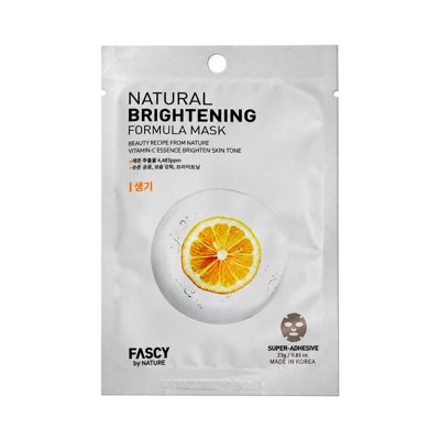 FASCY lakštinė veido kaukė Brightening, 23 g