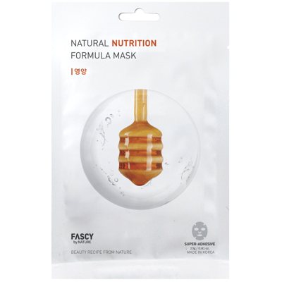 FASCY lakštinė veido kaukė Natural Nutrition, 23 g