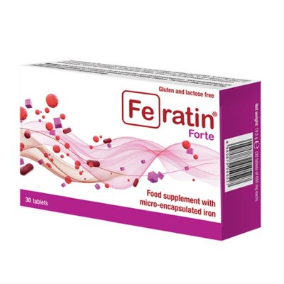 FERATIN FORTE, 30 mg, 30 tablečių