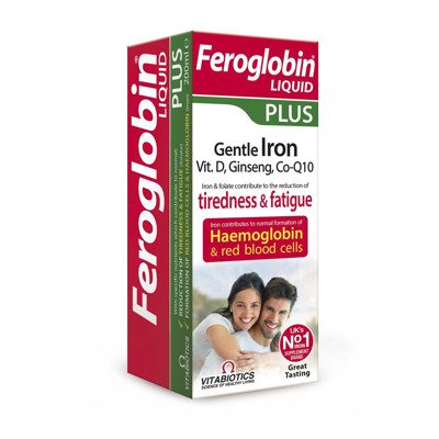 FEROGLOBIN PLUS, sirupas, 200 ml