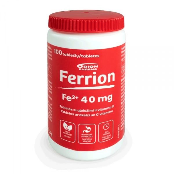 FERRION maisto papildas, 100 tab.