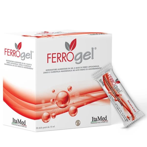 FERRO GEL liposominė geležis juodųjų vyšnių skonio N30, 10 ml