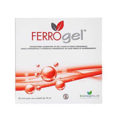 FERRO GEL liposomine geležis, po 10 ml, 30 pak.