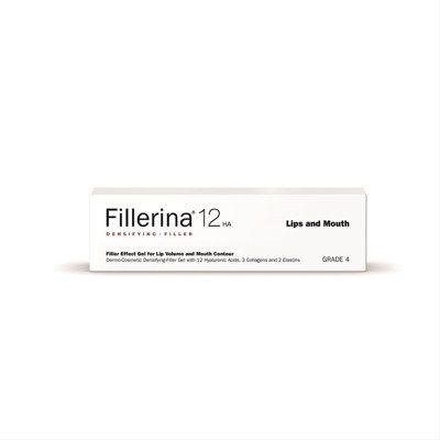 FILLERINA 12HA, Dermatologinis gelinis užpildas lūpoms, 4 lygis, 7 ml