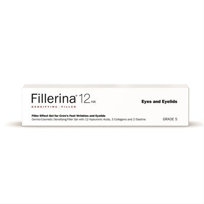 FILLERINA 12HA, Dermatologinis gelinis užpildas paakiams ir akių vokams, 5 lygis, 15 ml