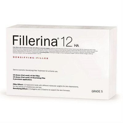 FILLERINA 12HA, Dermatologinis kosmetinis užpildas, 5 lygis, 2 x 30 ml