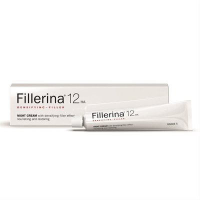 FILLERINA 12HA, Naktinis kremas, 5 lygis, 50 ml
