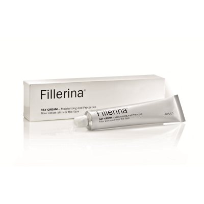 FILLERINA dieninis kremas su 6 hialurono rūgštimis ir peptidais, 1 lygis, 50 ml