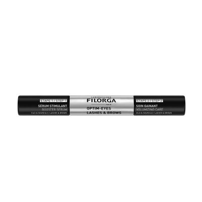 FILORGA blakstienų ir antakių augimą skatinantis serumas OPTIM-EYES LASHES & BROWS, 2 x 6.5 g