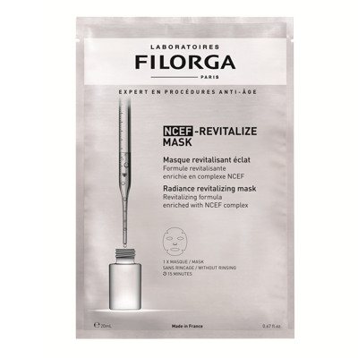FILORGA NCEF-REVITALIZE MASK, revitalizuojanti lakštinė veido kaukė, 1 vnt