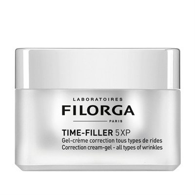 FILORGA TIME-FILLER 5XP CREAM GEL, veido kremas nuo raukšlių riebiai, mišriai odai, 50 ml