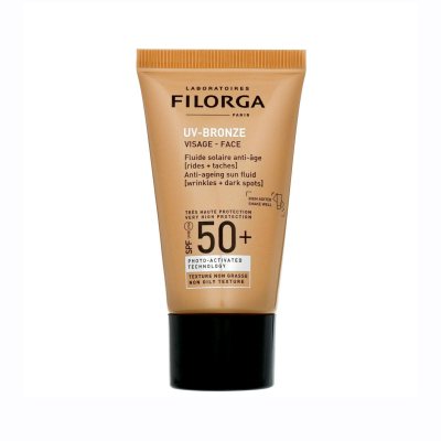 FILORGA veido kremas nuo saulės UV BRONZE FACE SPF 50+, 40 ml