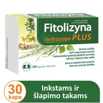 FITOLIZYNA Nefrocaps plus kapsulės N30