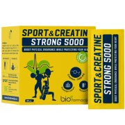 Fiziniam pajėgumui didinti BIOFARMACIJA SPORT&CREATINE STRONG, 28 pak.