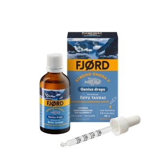 FJØRD STRONG OMEGA-3 GENIUS DROPS, 50 ml