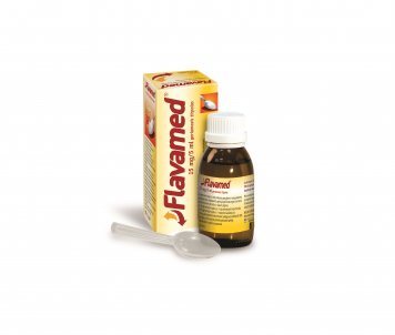 FLAVAMED 15 mg/ geriamasis tirpalas 100 ml N1, 5 ml