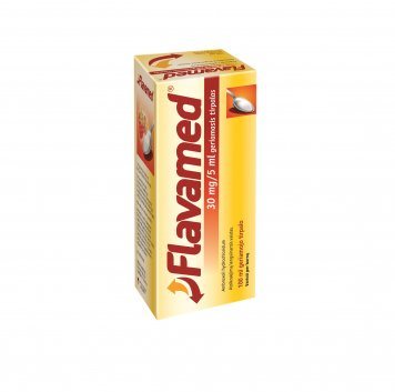 FLAVAMED 30 mg/ geriamasis tirpalas 100 ml N1, 5 ml