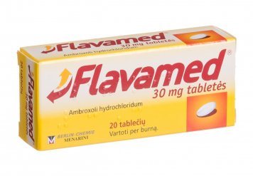 FLAVAMED 30 mg tabletės N20