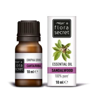 FLORA SECRET, santalų eterinis aliejus, 10 ml