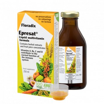 FLORADIX Eprestat multivitamin energeticum skystis, 250 ml
