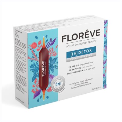 FLOREVE (IN) DETOX maisto papildas odos valymui, N14, 15 ml
