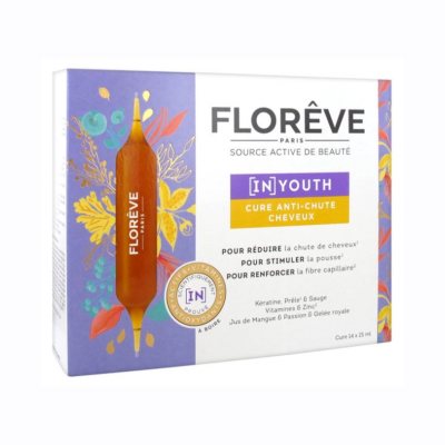 FLOREVE (IN) YOUTH maisto papildas nuo plaukų slinkimo, N14, 15 ml