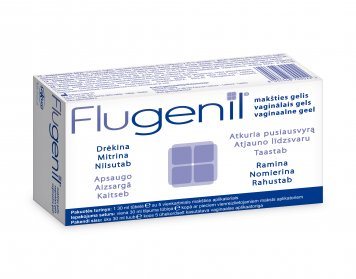 FLUGENIL (+5 aplikatotriai) makšties gelis +5apl, 30 ml