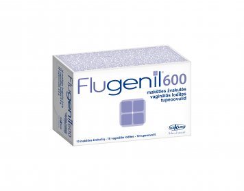FLUGENIL 600 makšties ovulės N10