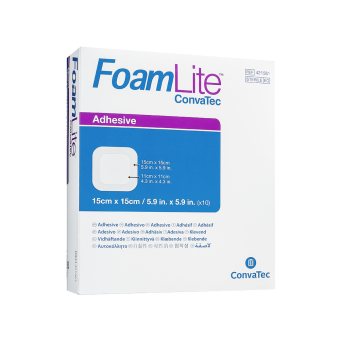 FOAM LITE tvarstis CONVATEC, vnt., 15 x 15 cm