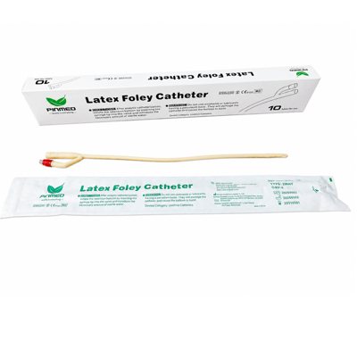 FOLEY CH12, latekso kateteris, 2 kan. 5-, 10 vnt., 15 ml