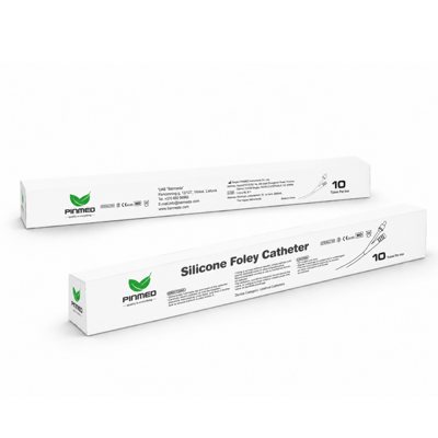 FOLEY CH12, silikono kateteris, 2 kan., 10 vnt., 15 ml