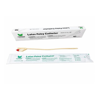 FOLEY CH14, latekso kateteris, 2 kan., 10 vnt., 30 ml