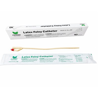 FOLEY CH16, latekso kateteris, 2 kan., 10 vnt., 30 ml