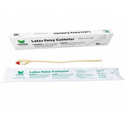 FOLEY CH18, latekso kateteris, 2 kan., 10 vnt., 30 ml