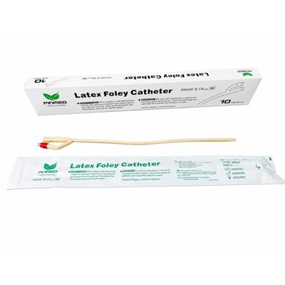 FOLEY CH18, latekso kateteris, 2 kan. 5-, 10 vnt., 15 ml