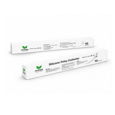 FOLEY CH20, silikono kateteris, 2 kan., 10 vnt., 30 ml