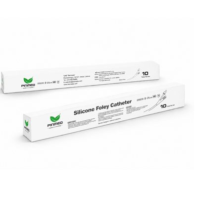 FOLEY CH24, silikono kateteris, 2 kan., 10 vnt., 15 ml