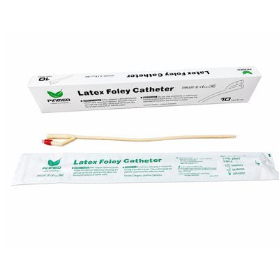 FOLEY CH6, latekso kateteris, 2 kan., 10 vnt., 5 ml