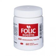 Folio rūgštis 800 mcg, 60 tab.