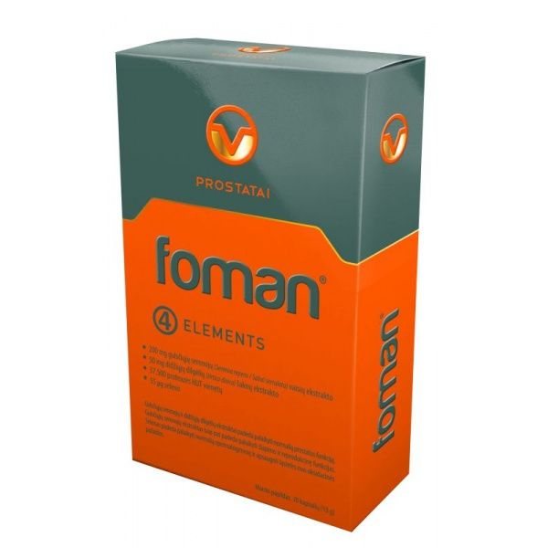 FOMAN maisto papildas, 30 kaps.