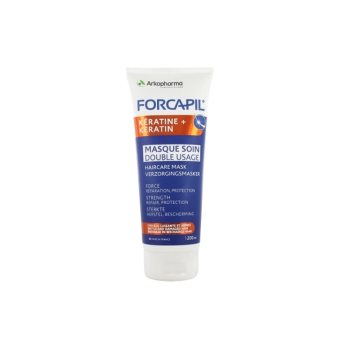 FORCAPIL® KERATIN+ plaukų kaukė su keratinu silpniems ir pažeistiems plaukams, 200 ml