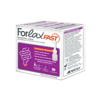 Forlax Fast mikroklizma, 6 vnt