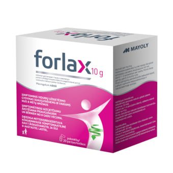 FORLAX, milteliai geriamajam tirpalui paketėlyje, N20, 10 g