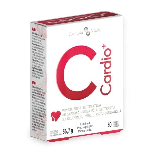 Formula vitale Cardio+ N30, tabletės