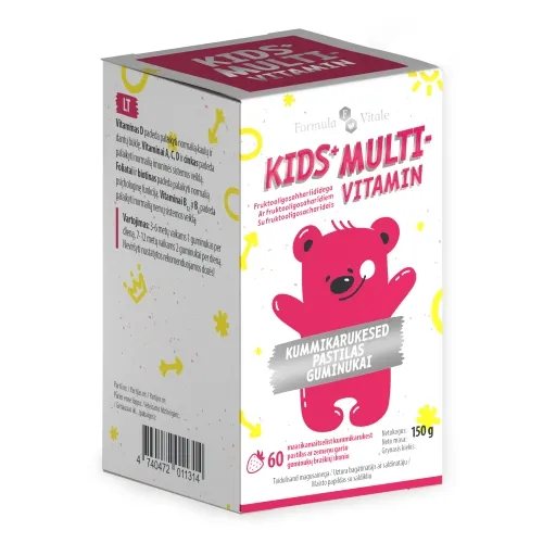 FORMULA VITALE Guminukai KIDS MULTI, N60