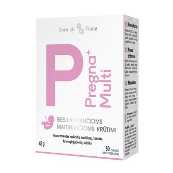 FORMULA VITALE PREGNA+ MULTI, 30 tablečių