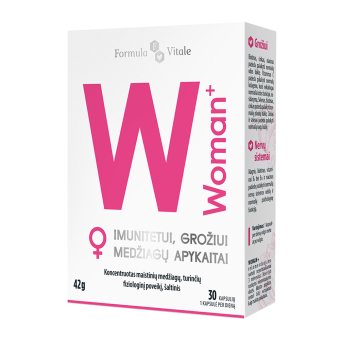 FORMULA VITALE WOMAN+, 30 kapsulių