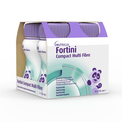 FORTINI COMPACT MULTI FIBRE, neutralaus skonio, 4 x 125 ml